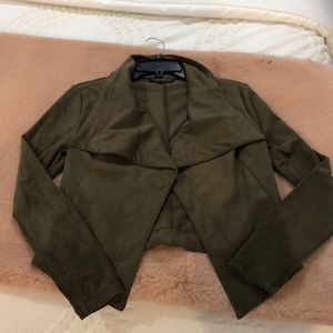 Green Suede Jacket